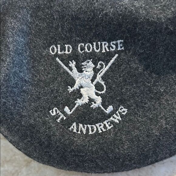 St Andrew’s Gray Wool Blend Hat - Picture 3 of 4